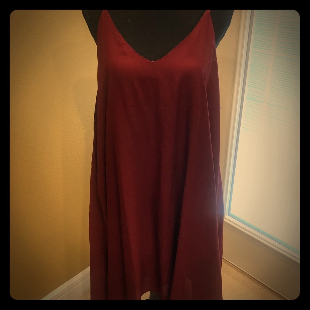 Beautiful burgundy sundress